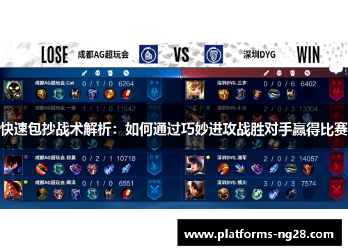 快速包抄战术解析：如何通过巧妙进攻战胜对手赢得比赛